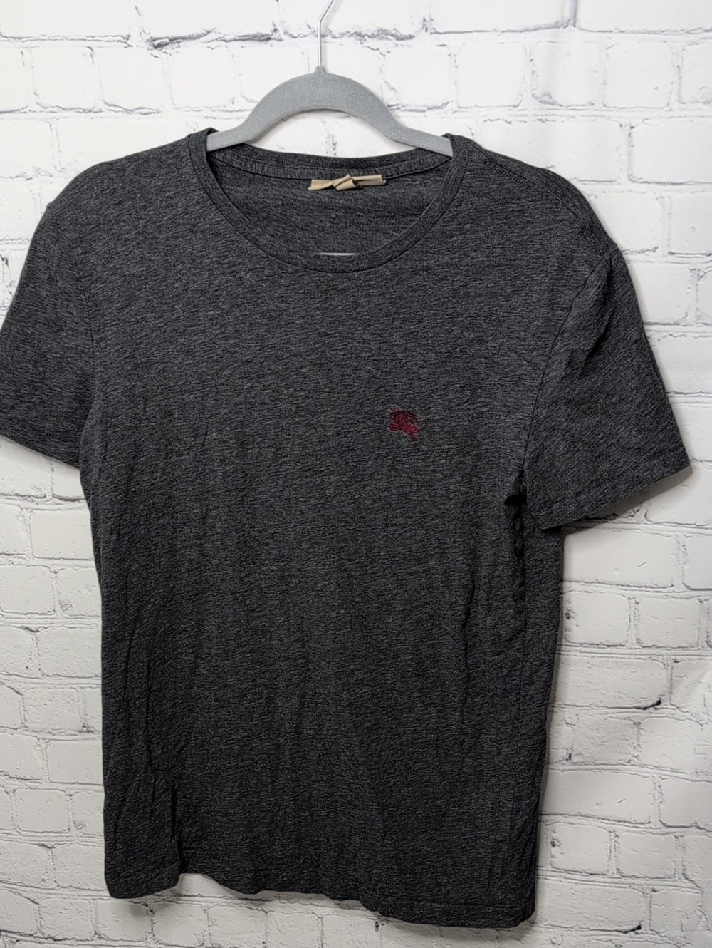 Burberry London Crew Neck Logo Tee Shirt